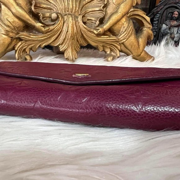 Louis Vuitton Burgundy Wallet - Picture 5 of 16